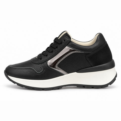 Women's Leather Shoes 22SFD371414 Black
