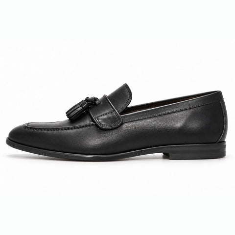 Men's Genuine Leather Shoes 22SFD603218 Black