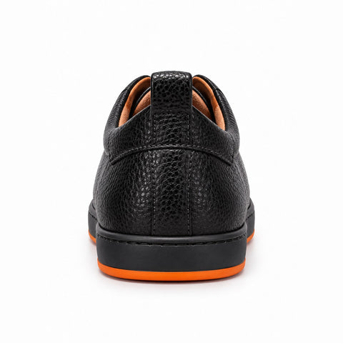 Men's Genuine Leather Shoes 22SFD6052FT Black