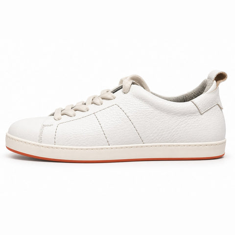 Men's Genuine Leather Shoes 22SFD6052FT White