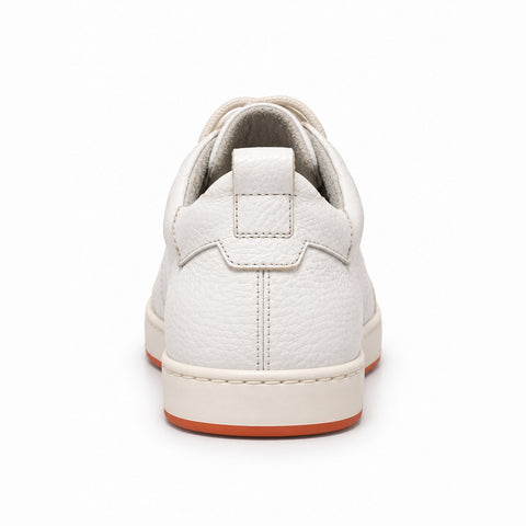 Men's Genuine Leather Shoes 22SFD6052FT White