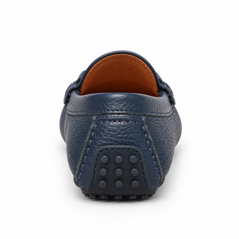 Men's Genuine Leather Shoes 22SFD620126 Blue