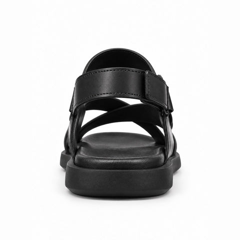 Men's Genuine Leather Shoes 22SFD638318 Black
