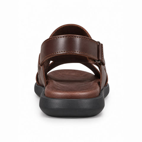 Men's Genuine Leather Shoes 22SFD638318 Brown