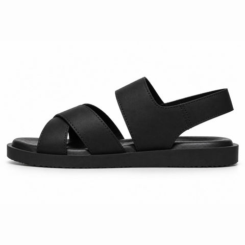 Men's Genuine Leather Shoes 22SFD6389V3 Black