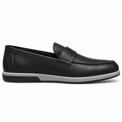 Men's Genuine Leather Shoes 22SFD6513FT Black