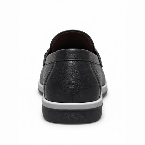 Men's Genuine Leather Shoes 22SFD6513FT Black
