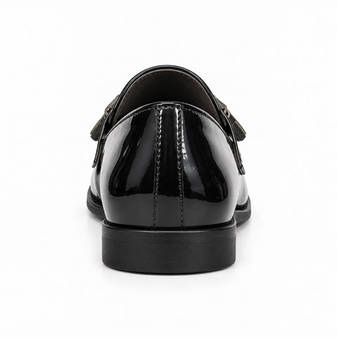 Men's Genuine Leather Shoes 22SFD670122 Black