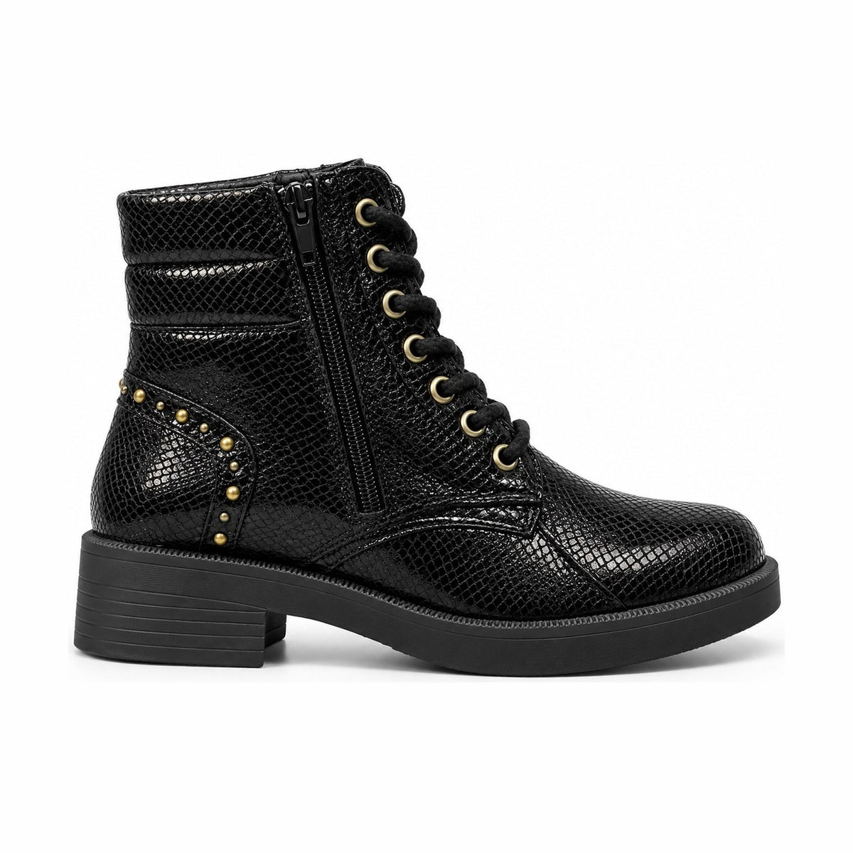 Women's Leather Shoes 20WFE194040 Black