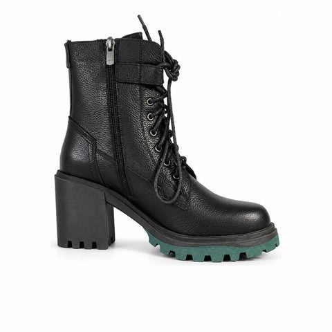 Women's Synthetic Leather Shoes 20WFD2256FT Black