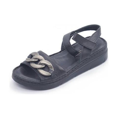 Women's Leather Shoes 22SFD341118 Black