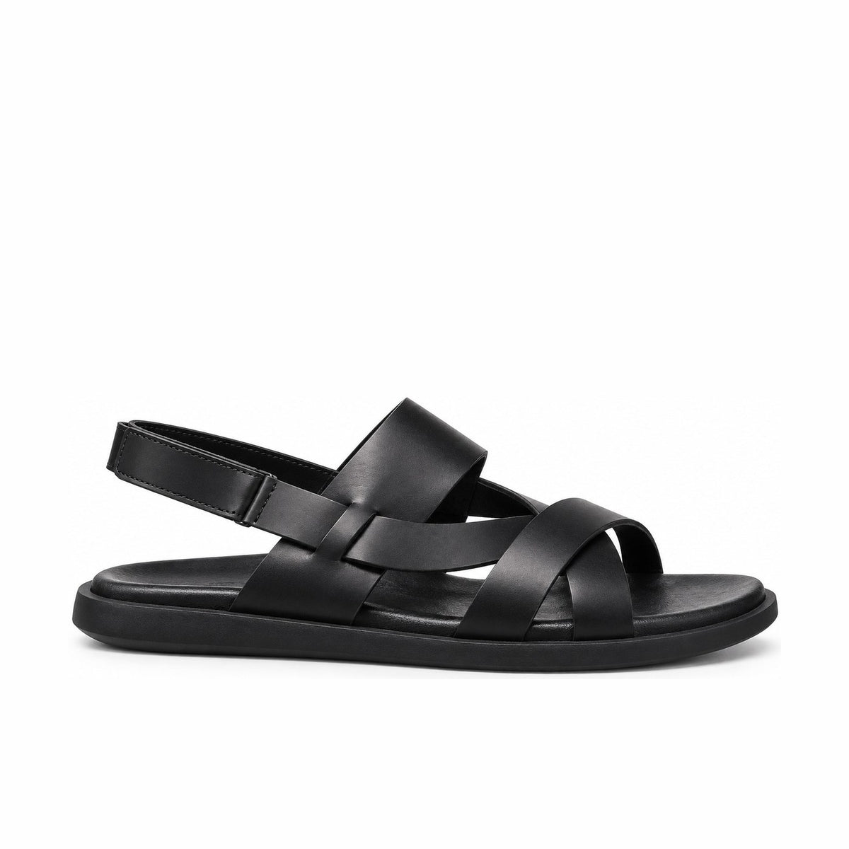 Men's Genuine Leather Shoes 22SFD638318 Black