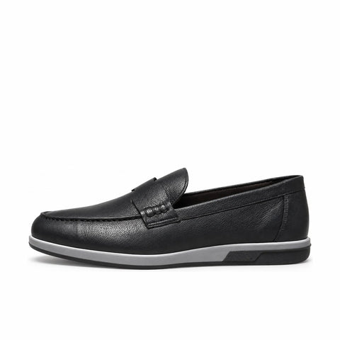 Men's Genuine Leather Shoes 22SFD6513FT Black
