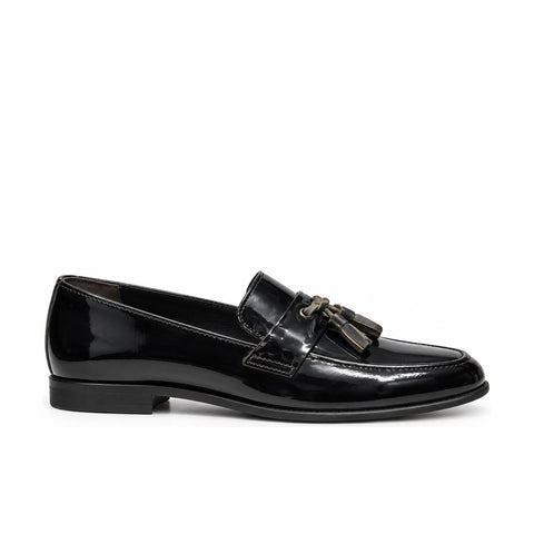 Men's Genuine Leather Shoes 22SFD670122 Black