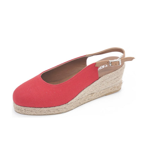 Women's Leather Shoes 22SFD20716F Red