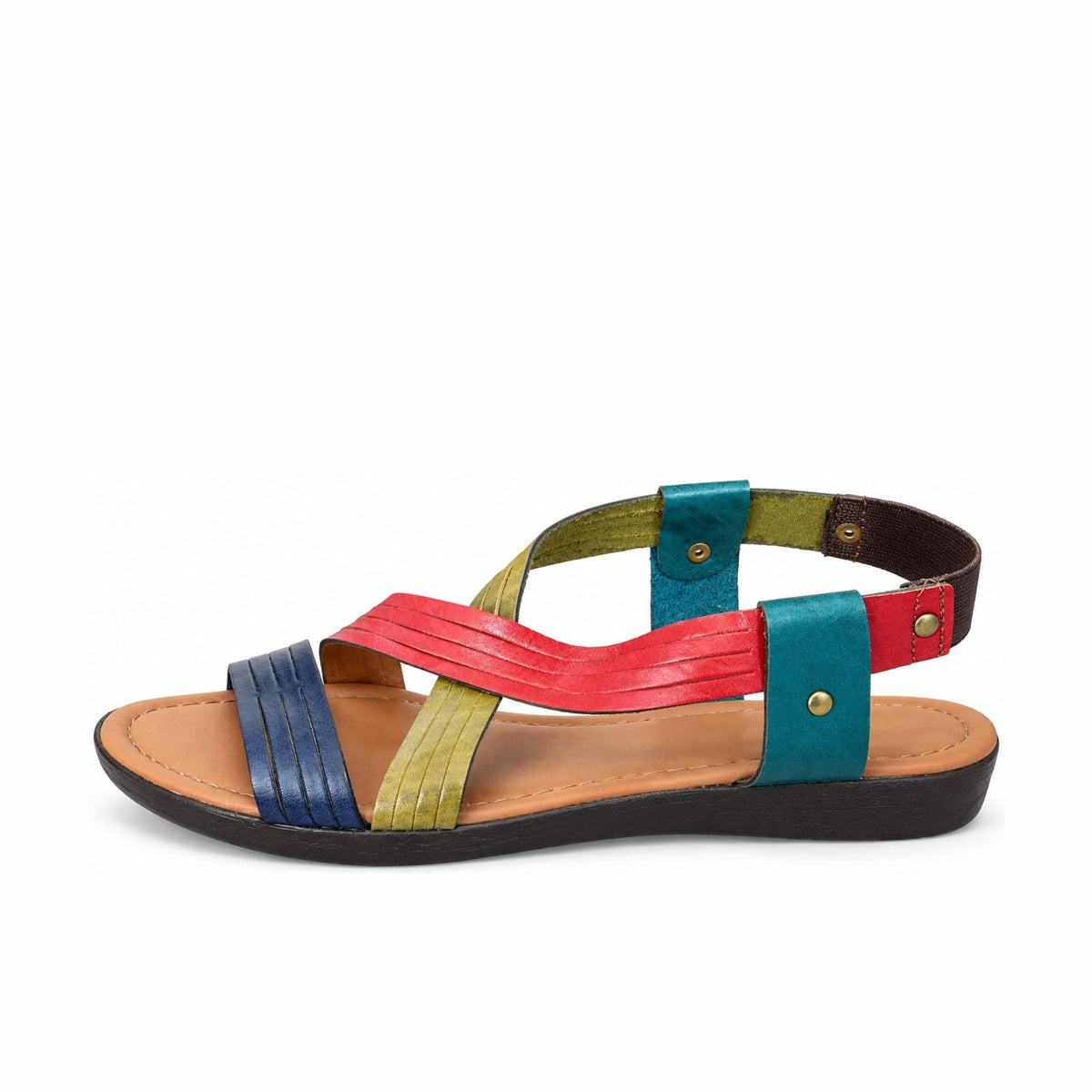 Women's Leather Shoes 22SFD330818 Multicolor