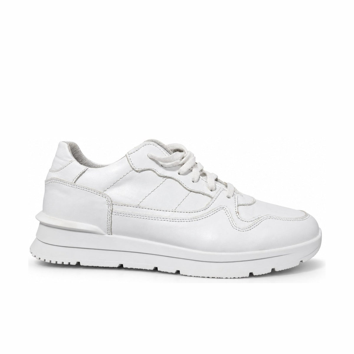 Men's Genuine Leather Shoes 22SFD626118 White