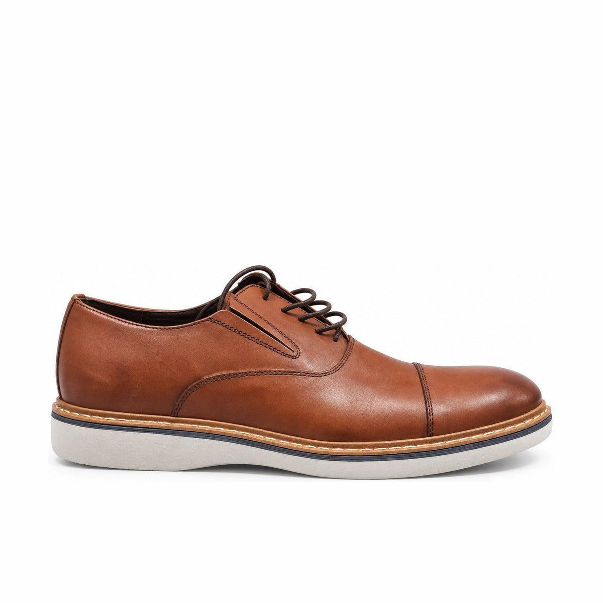 Men's Genuine Leather Shoes 22SFD660118 Tan