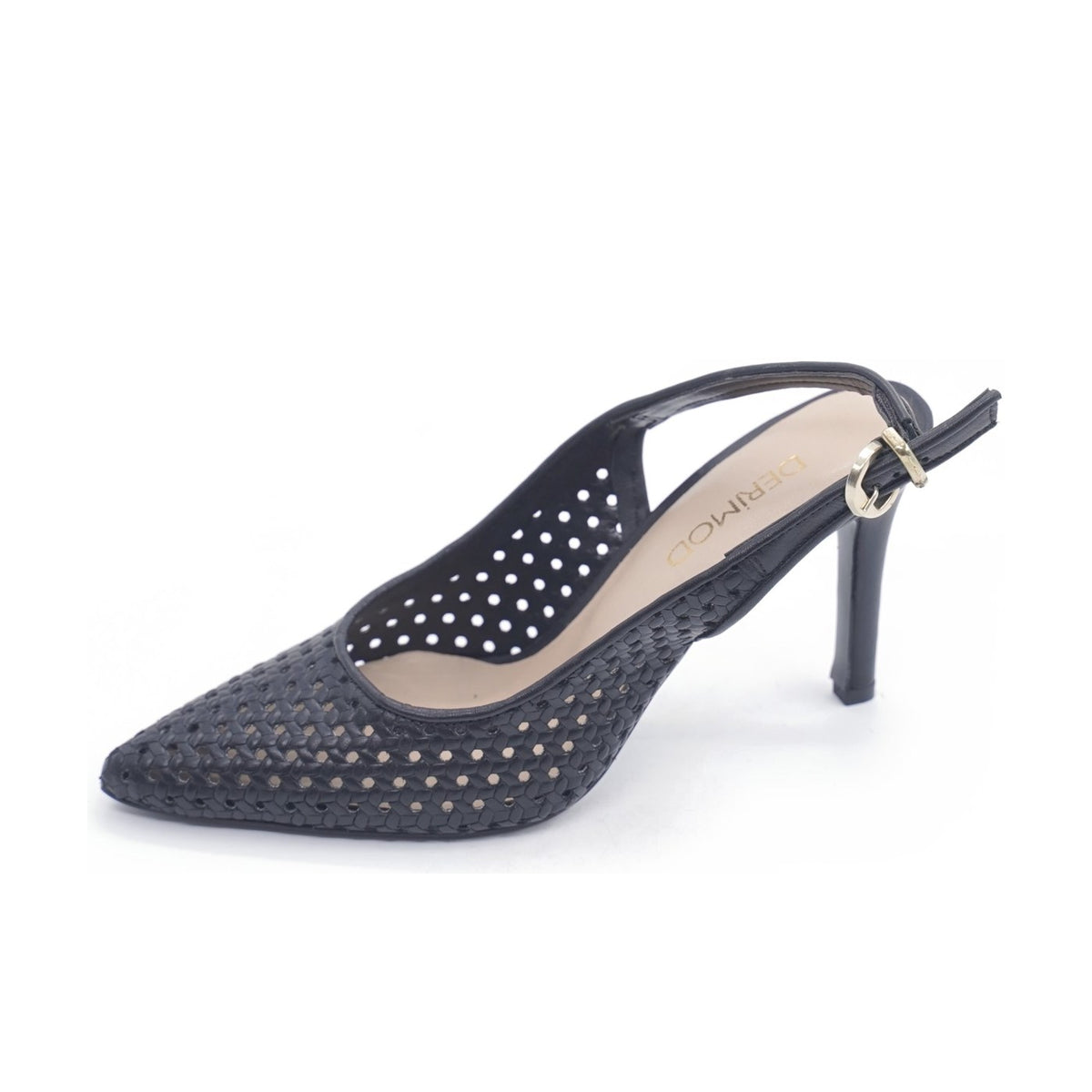 Women's Leather Shoes 22SFD161418 Black