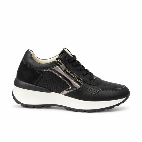 Women's Leather Shoes 22SFD371414 Black