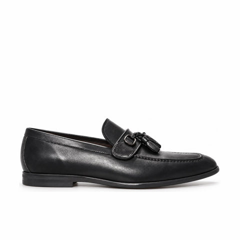 Men's Genuine Leather Shoes 22SFD603218 Black