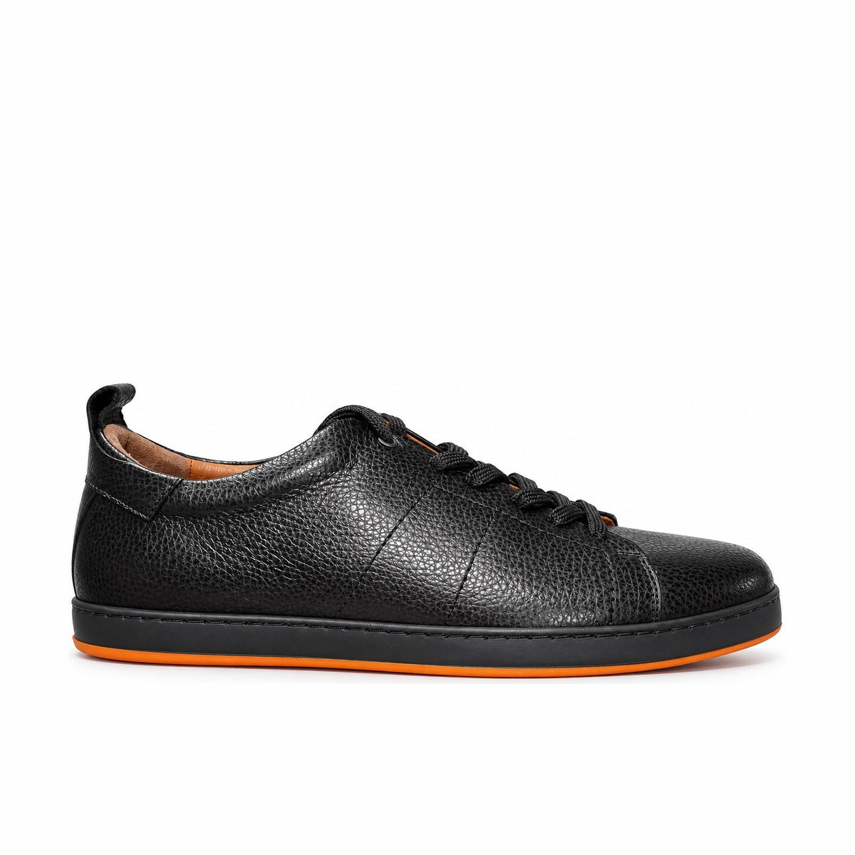 Men's Genuine Leather Shoes 22SFD6052FT Black