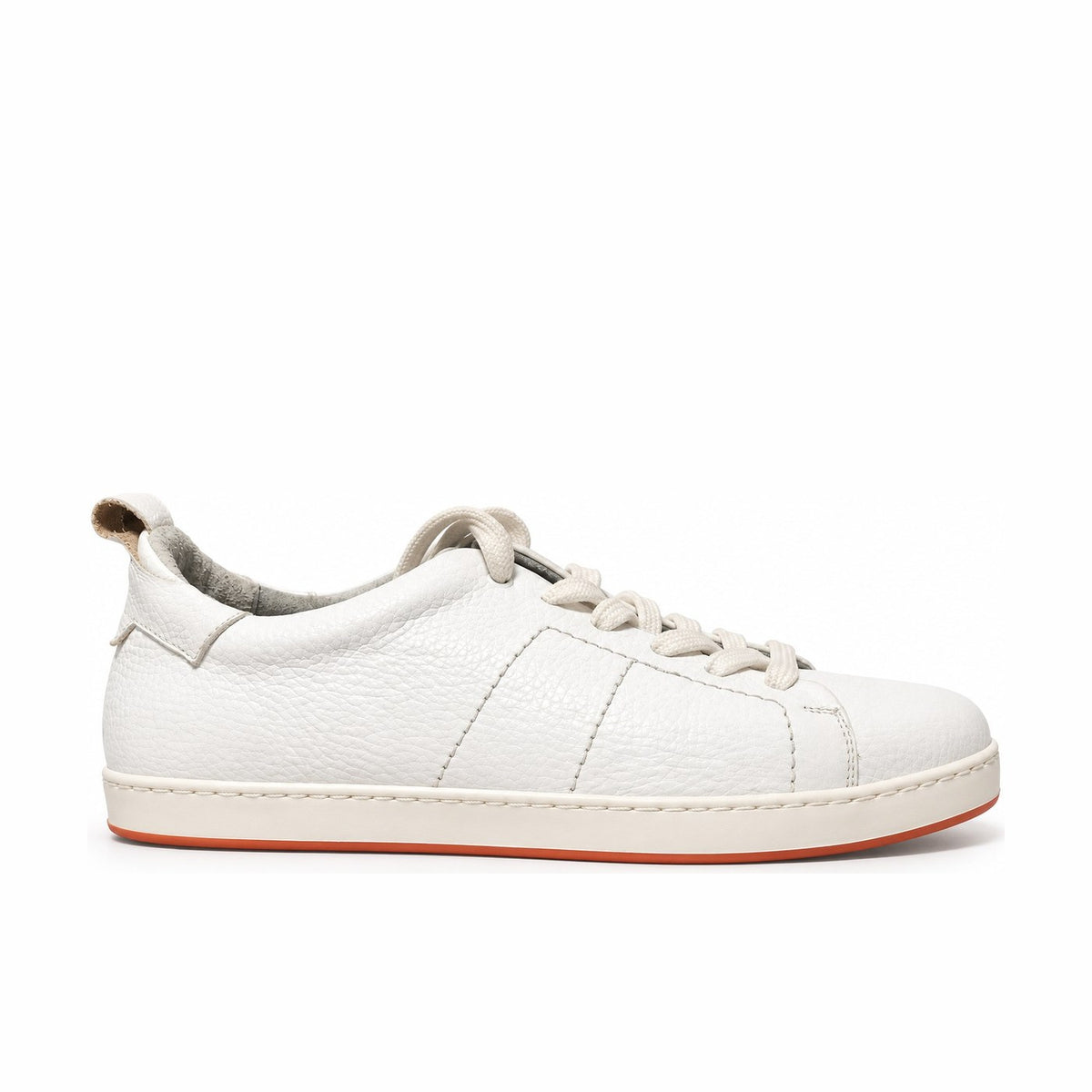 Men's Genuine Leather Shoes 22SFD6052FT White