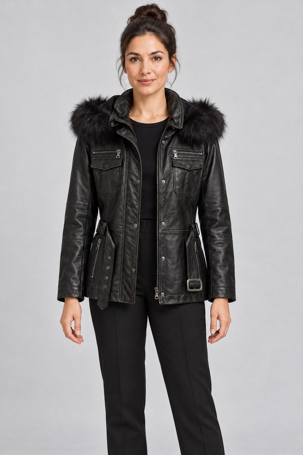 Women Jacket 21WGE59261M Black