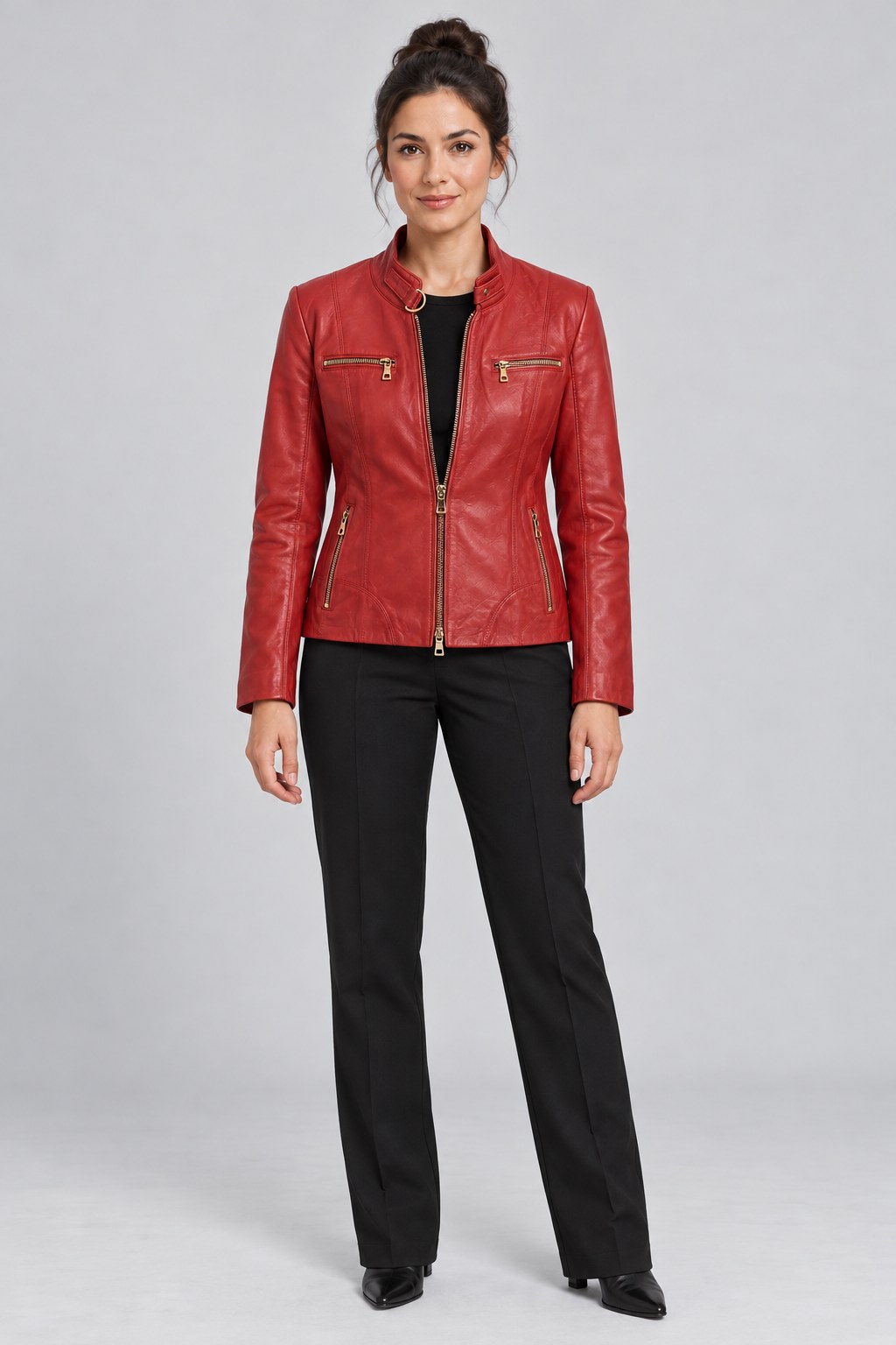 Women Jacket 22SGE590847 Red