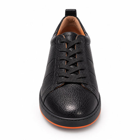 Men's Genuine Leather Shoes 22SFD6052FT Black