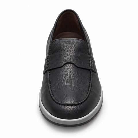Men's Genuine Leather Shoes 22SFD6513FT Black