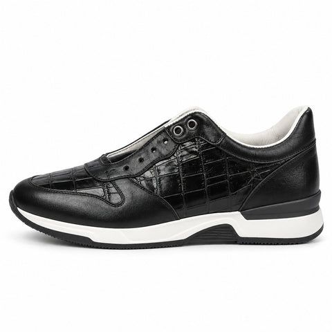 Men's Genuine Leather Shoes 21SFD6280E3 Black