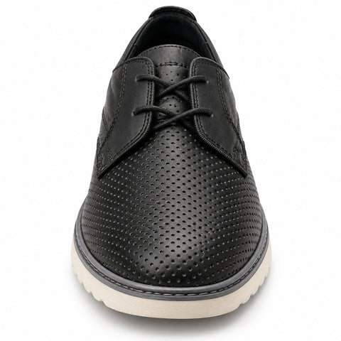 Men's Genuine Leather Shoes 21SFD6484DI Black