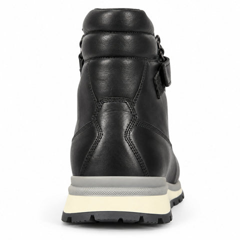 Men's Genuine Leather Boots 21WFD621218 Black