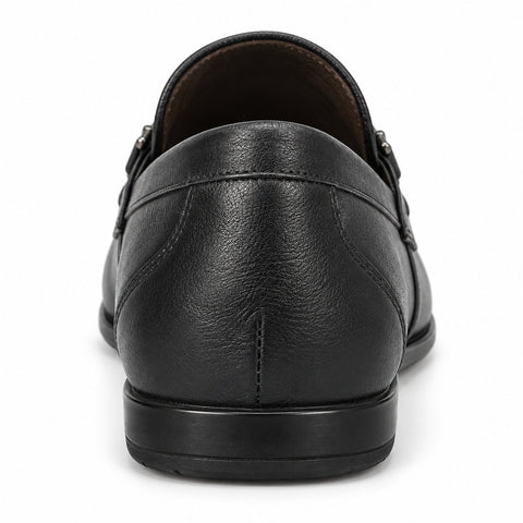 Men's Genuine Leather Shoes 22SFD6090FT Black