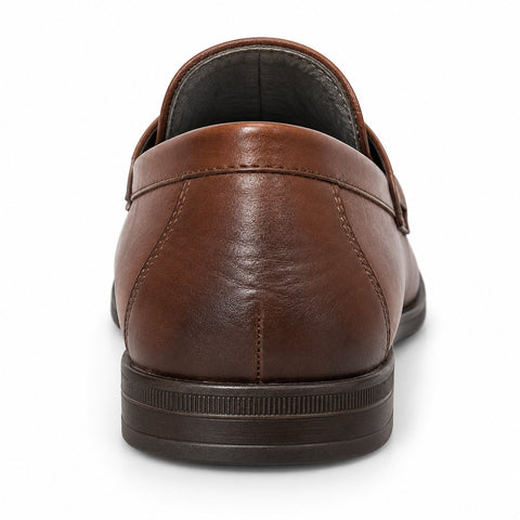 Men's Genuine Leather Shoes 22SFD624018 Brown
