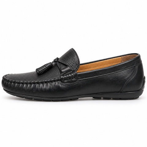 Men's Genuine Leather Shoes 22SFD6302DI Black