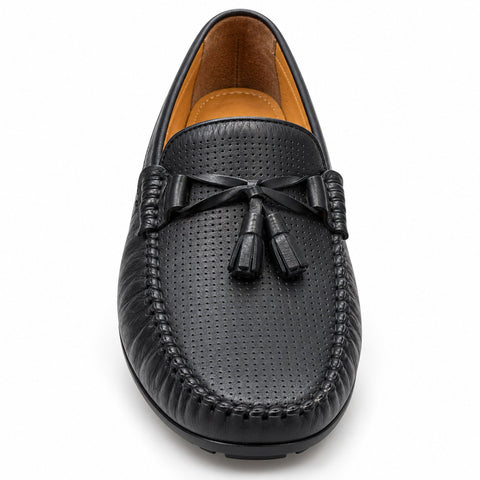 Men's Genuine Leather Shoes 22SFD6302DI Black