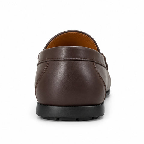 Men's Genuine Leather Shoes 22SFD6302DI Brown