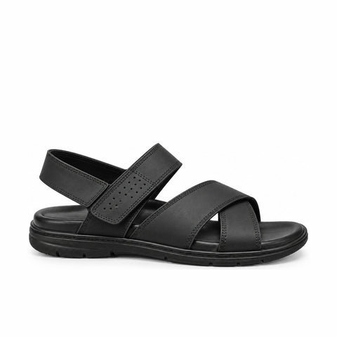 Men's Genuine Leather Shoes 22SFD6387V3 Black
