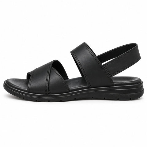 Men's Genuine Leather Shoes 22SFD6387V3 Black