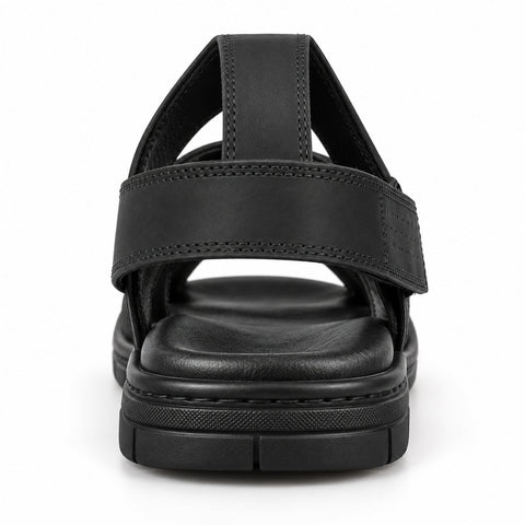 Men's Genuine Leather Shoes 22SFD6387V3 Black