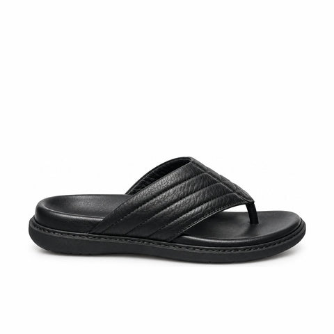 Men's Genuine Leather Shoes 22SFD639718 Black