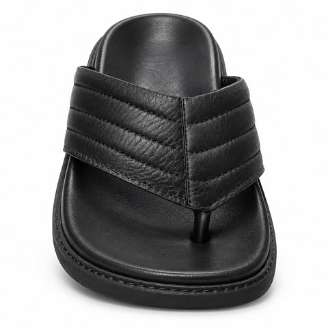 Men's Genuine Leather Shoes 22SFD639718 Black