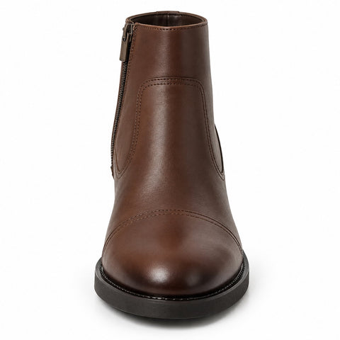 Men's Genuine Leather Shoes 22WFD600018 Brown