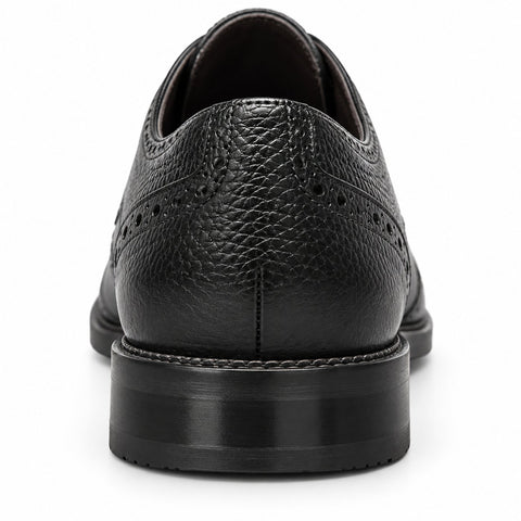 Men's Genuine Leather Shoes 22WFD600214 Black