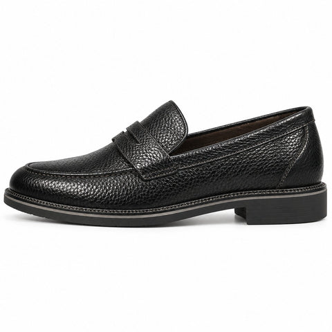 Men's Genuine Leather Shoes 22WFD6009FT Black
