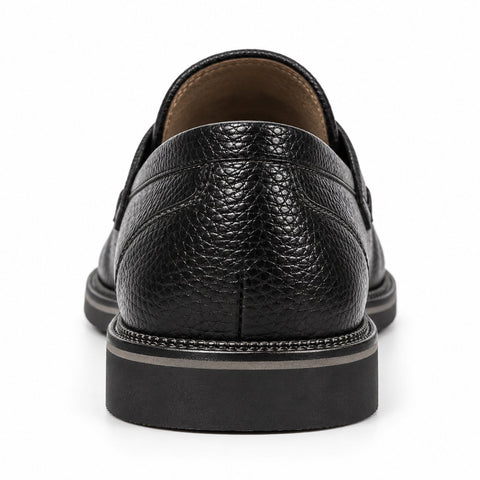 Men's Genuine Leather Shoes 22WFD6009FT Black