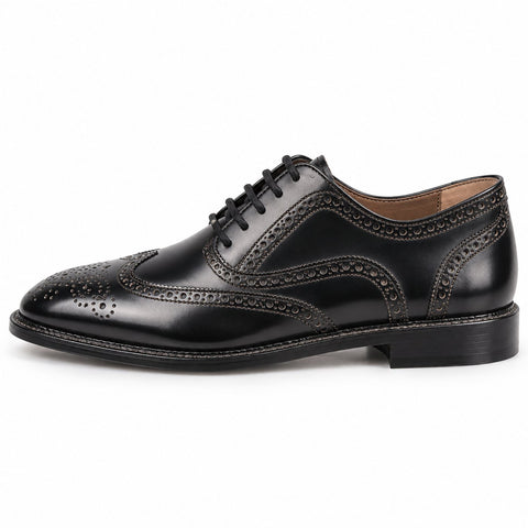 Men's Genuine Leather Shoes 22WFD601122 Black