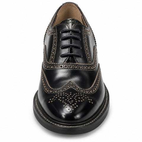 Men's Genuine Leather Shoes 22WFD601122 Black